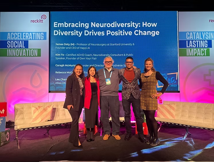 Kim on the Reckitt Embracing Neurodiversity panel